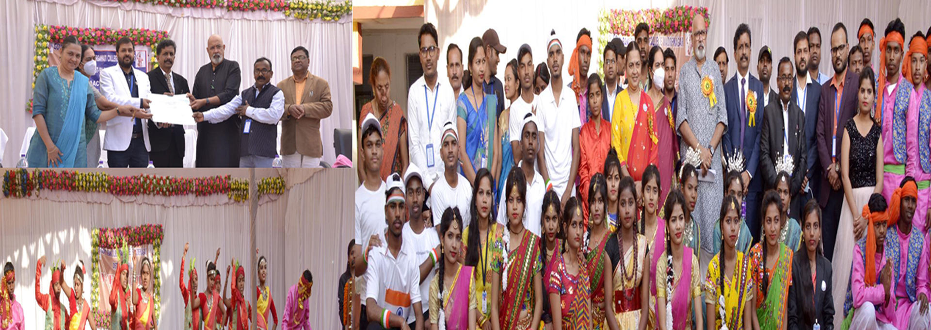 Govt. Nagrik Kalyan Mahavidhya Nandini Nagar (Ahiwara) Durg, (C.G.) - College Building